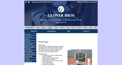 Desktop Screenshot of gloverbros.co.uk