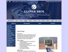 Tablet Screenshot of gloverbros.co.uk